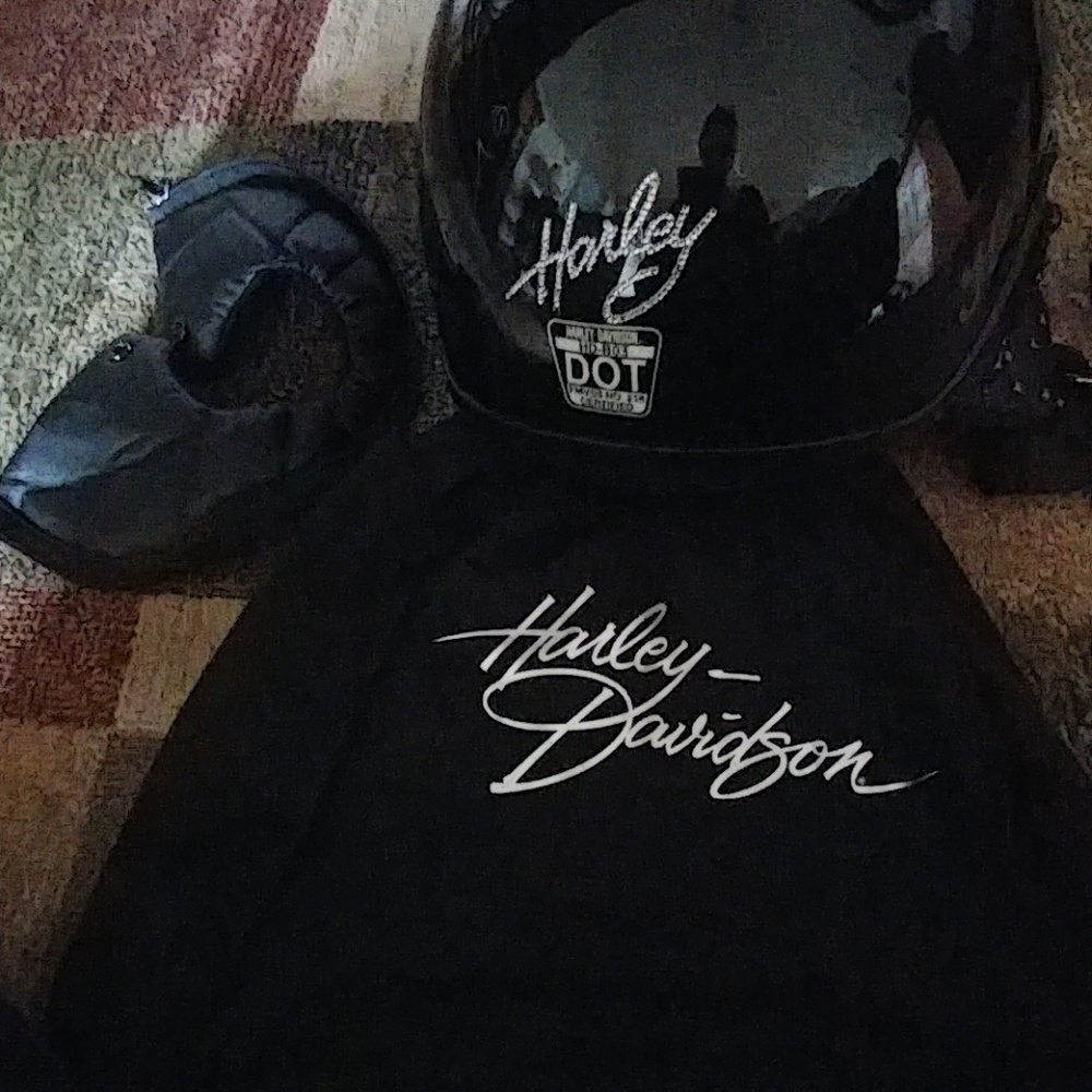 Harley Davidson womens helmet with sunshield